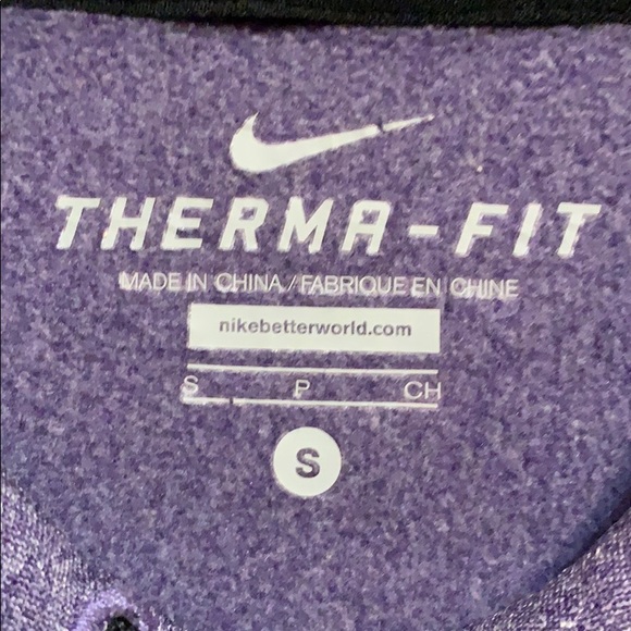 Purple & black Nike hoodie - Picture 5 of 6